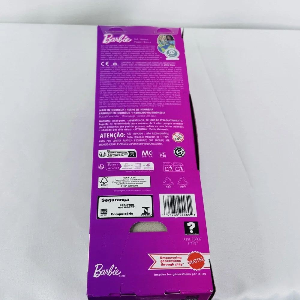 Barbie Fashionistas Doll #242 Breakthrough T1D Type 1 Diabetes Polka‎ Dot Outfit